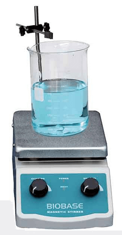 Hot plate magnetic stirrer